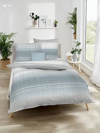 KAEPPEL | Flanell Bettwäsche 70x90cm/140x200cm CHARISMA Graphit | 